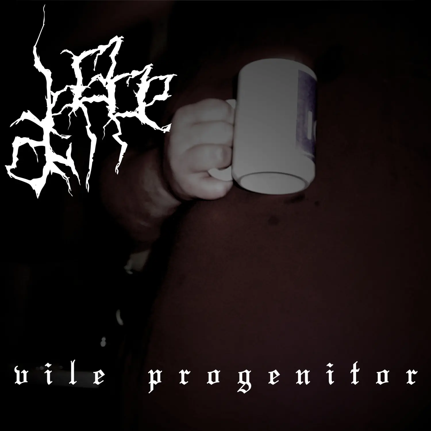 the cover art for the album 'Vile Progenitor' by Aleppe